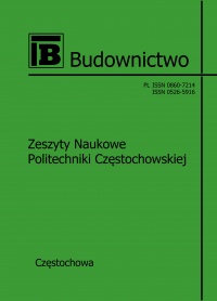 Zeszyty Naukowe Politechniki Częstochowskiej, seria Budownictwo